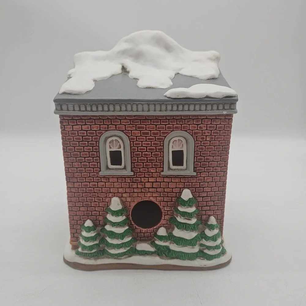 VTG Lefton Colonial Village Colonial National Bank 01321 1994  no light cord